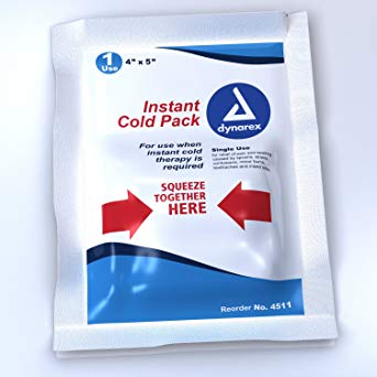 Instant Disposable Ice Cold Packs – 4″x 5″ – 24 pack SKU#IPDS