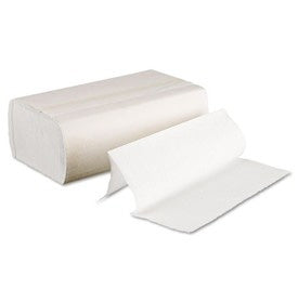 Multi Fold Economy Towels White-SKU#MFW