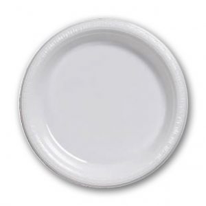 Plastic Plates – 9″ SKU#PLP9